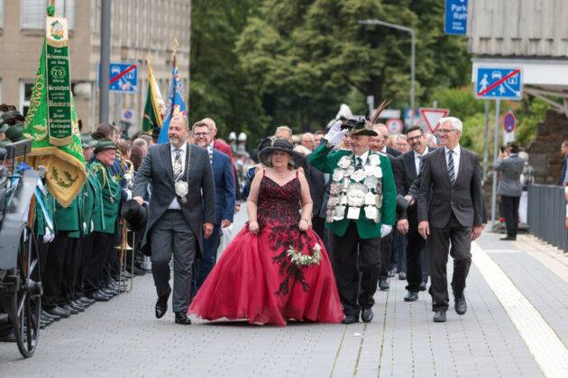 Impression aus Ratingen am Tag des großen Schützenumzugs, Bild: Alexander Heinz