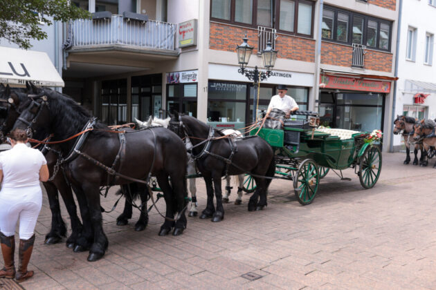 Impression aus Ratingen am Tag des großen Schützenumzugs, Bild: Alexander Heinz