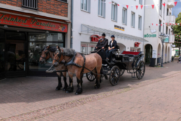 Impression aus Ratingen am Tag des großen Schützenumzugs, Bild: Alexander Heinz