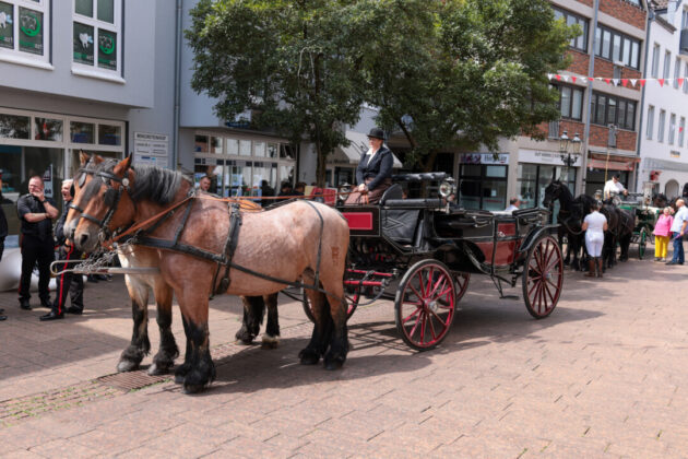 Impression aus Ratingen am Tag des großen Schützenumzugs, Bild: Alexander Heinz