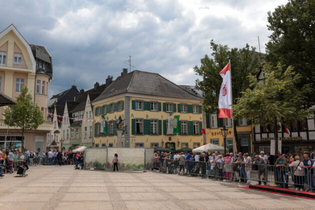 Impression aus Ratingen am Tag des großen Schützenumzugs, Bild: Alexander Heinz