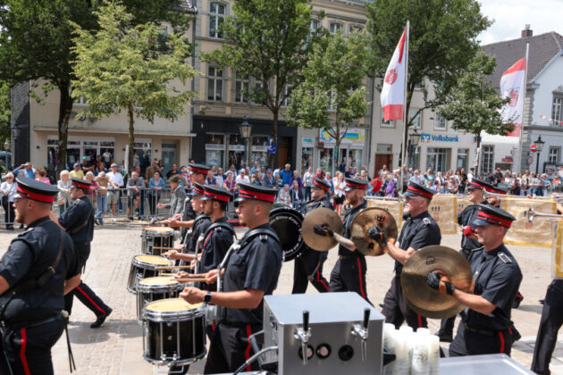 Impression aus Ratingen am Tag des großen Schützenumzugs, Bild: Alexander Heinz