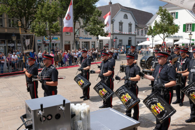 Impression aus Ratingen am Tag des großen Schützenumzugs, Bild: Alexander Heinz