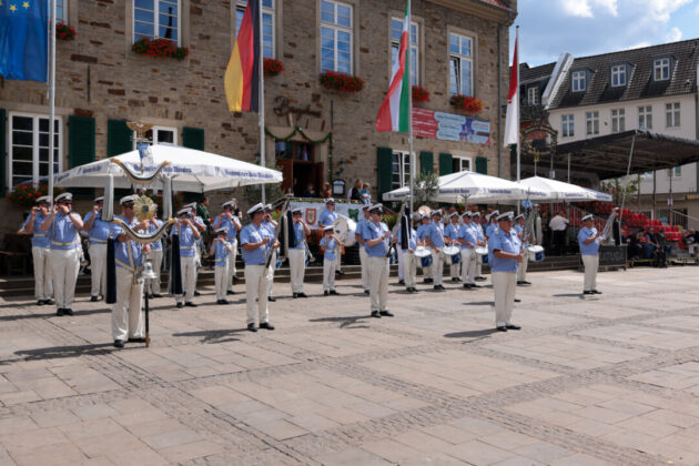 Impression aus Ratingen am Tag des großen Schützenumzugs, Bild: Alexander Heinz