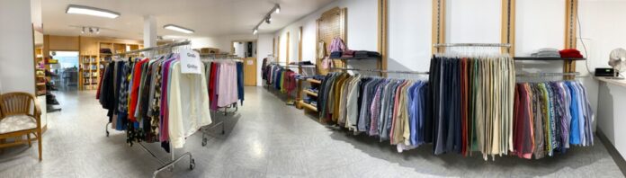 Ein Bick in den Laden. Foto: SkF