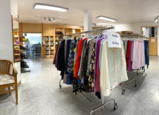 Ein Bick in den Laden. Foto: SkF