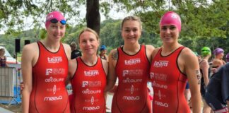 Kathrin Harnischmacher, Michaela Melsa, Joana Wollf und Florentine Anaç-Exner. Foto: TTR 08
