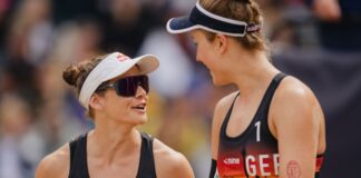 Müssen die erfolgreiche EM-Titelverteidigung abhaken: Cinja Tillmann (l) und Svenja Müller.