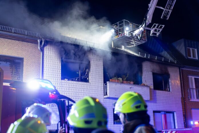 Die Feuerwehr war mit 85 Kräften im Einsatz.