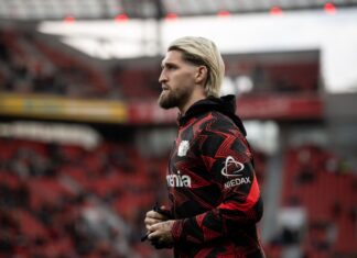 Robert Andrich traf zum 1:0 für Bayer Leverkusen.