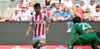 Erzielte zwei Tore im letzten Test gegen Bergamo: Jan Thielmann.
