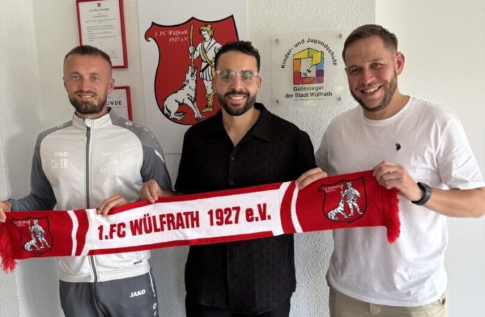 Sportlicher Leiter und Co-Trainer Thomas Cyrys mit Youssef El Boudihi und Trainer Joscha Weber. Foto: privat