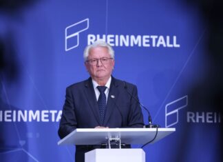Vor seiner Haustür soll demonstriert werden: Rheinmetall-Chef Armin Papperger. (Archivbild)