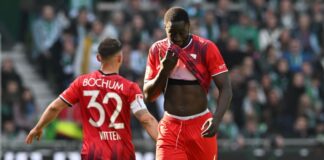 Bochums Ibrahima Sissoko fällt mit einer Schulterverletzung lange aus. 