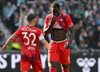 Bochums Ibrahima Sissoko fällt mit einer Schulterverletzung lange aus. 