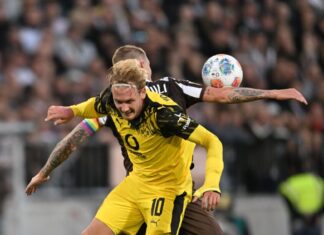 Enttäuschung in Gelb: Julian Brandt und der BVB.