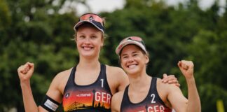 EM-Titel verloren, Bronze gewonnen: Svenja Müller (l) und Cinja Tillmann