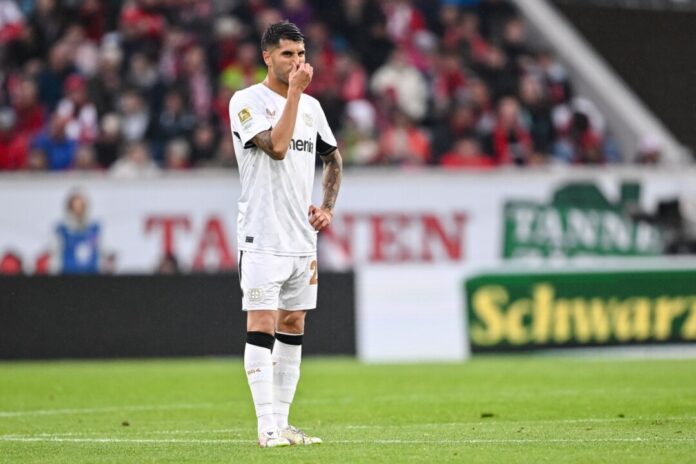 Exequiel Palacios fehlt Bayer Leverkusen vorerst.