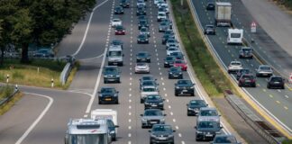 Am Ende der Sommerferien war etwa auf der A3 viel los. 