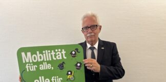 Landrat Thomas Hendele wirbt für die Aktion. Foto: Kreis Mettmann