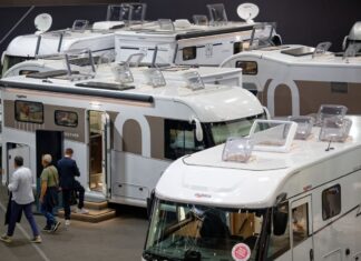 Im vergangenen Jahr besuchten rund 250.000 Menschen die Camping-Messe Caravan Salon in Düsseldorf. 