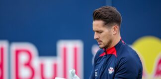 Janis Blaswich bestritt insgesamt 64 Pflichtspiele für RB Leipzig.