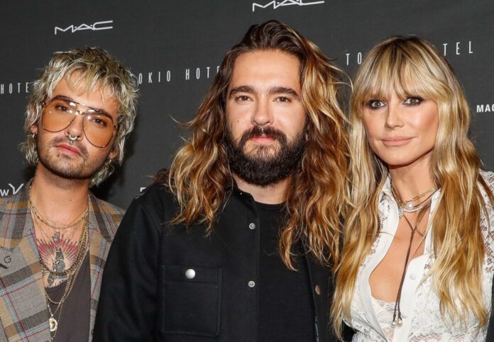 Kaulitz-Brüder und Heidi Klum Heidi Klums «Germany's Next Topmodel» ist genauso für den Deutschen Fernsehpreis nominiert wie die Reality-Doku «Kaulitz & Kaulitz». (Archivbild)