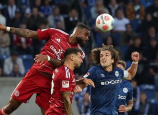 Fortuna Düsseldorf verliert in Siebert einen wichtigen Abwehrspieler. (Foto Archiv)
