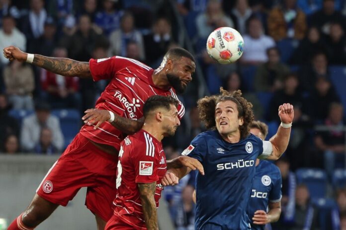 Fortuna Düsseldorf verliert in Siebert einen wichtigen Abwehrspieler. (Foto Archiv)