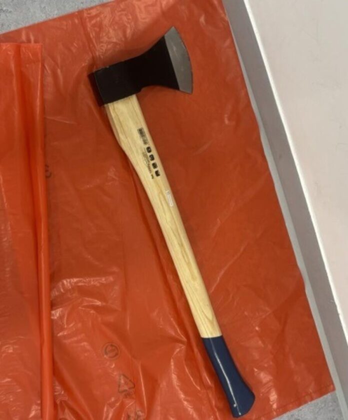 35-Jähriger fährt mit Axt Zug Der 35-jährige Besitzer einer Axt wurde beim Versuch, den Zug unbemerkt zu verlassen, auf dem Bahnsteig am Kölner Hauptbahnhof gestellt.
