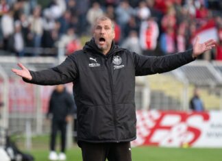 Leipzigs Trainer Jochen Seitz spielte einst selbst für Schalke.