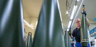 In dem neuen Munitionswerk sollen 350 Arbeitsplätze entstehen. (Archivbild)