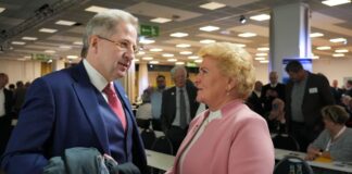 Damals noch Partner, heute erbitterte Gegner: Hans-Georg Maaßen und Sylvia Pantel. (Archivbild) 