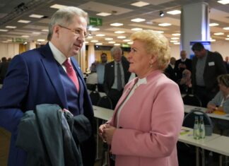 Damals noch Partner, heute erbitterte Gegner: Hans-Georg Maaßen und Sylvia Pantel. (Archivbild) 