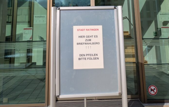Das Briefwahlbüro hat geöffnet. Foto: Stadt Ratingen