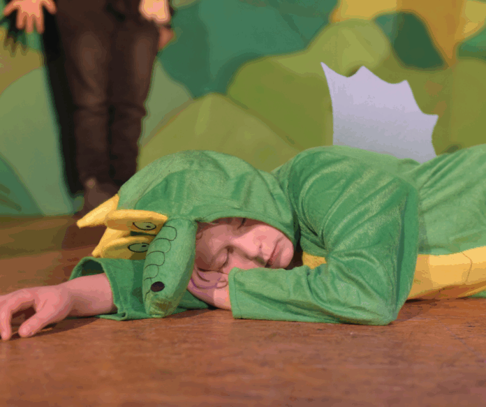 Bereits im vergangenen Jahr gab es einen Tabaluga-Workshop im LUX, bei dem die Kinder ein Musical auf die Bühne brachten. Foto: Stadt Ratingen