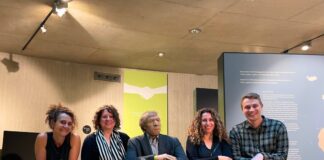 Delegation aus Israel: Racheli Gilboa, Direktorin des “Nahal Me’arot Nature Reserve”, Maya Hachmon Kadosh, Leiterin der Abteilung Erziehung, Vermittlung und Programmentwicklung. Foto: Museum