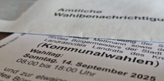 Bei der Kommunalwahl 2025 wählen die Menschen unter anderem ihre Bürgermeisterin oder ihren Bürgermeister. Foto: Volkmann