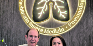 Die Mediziner Dr. Claudia-Ionela Rachiteanu und Dr. Lothar Frentzen.Foto: Alexander Heinz