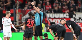 Exequiel Palacios (unten) fällt lange aus.
