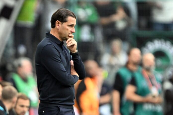 Steht bei Borussia Mönchengladbach stark in der Kritik: Trainer Gerardo Seoane