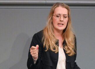 Katharina Dröge steht gemeinsam mit Britta Haßelmann an der Spitze der Grünen-Bundestagsfraktion. (Archivfoto)