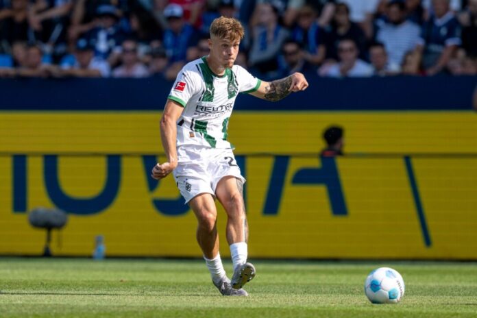 Luca Netz brachte Gladbach mit 1:0 in Führung.