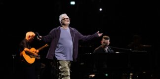 Vom Publikum noch vor dem ersten Hit frenetisch gefeiert: Herbert Grönemeyer in der Dortmunder Westfalenhalle