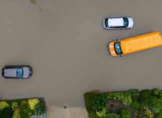 Besonders viel Regen fiel am Niederrhein.
