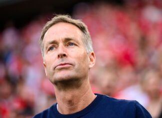 Bayer Leverkusen hat das Trainerteam von Kasper Hjulmand bekanntgegeben. (Archivbild)