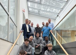 Siebe Auszubildende starten bei den Stadtwerken durch. Foto: Stadtwerke Velbert