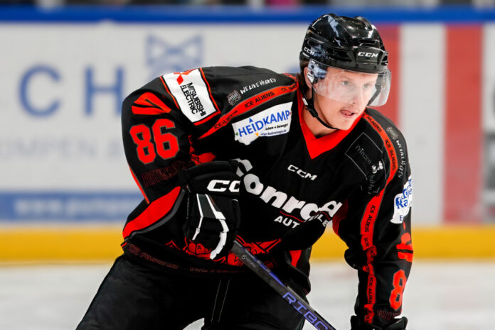Emil Johansson verlässt die Ice Aliens aus privaten Gründen. Foto: Ice Aliens