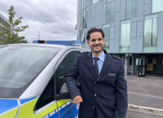 Tarik Emir ist der neue Kontaktbeamte für interkulturelle und religiöse Angelegenheiten bei der Kreispolizeibehörde Mettmann. Foto: Polizei