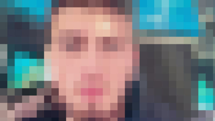 Die Polizei fahndet öffentlich nach einem Verdächtigen. Foto (verfremdet): Polizei